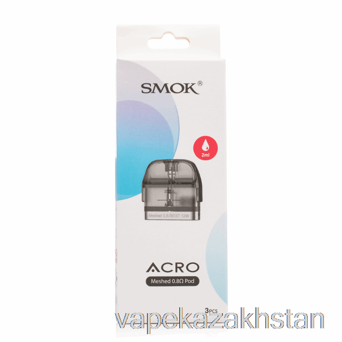 Vape Disposable SMOK ACRO Replacement Pods 0.6ohm DC MTL Coils